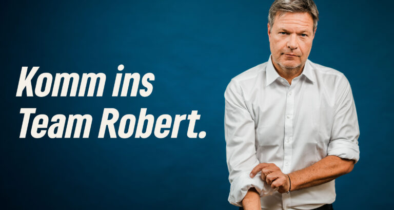 Gemeinsame Fahrt zur Wahlkampfveranstaltung mit Robert Habeck